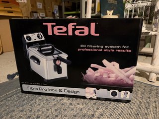 Freidora Tefal Filtra Pro Inox & Design