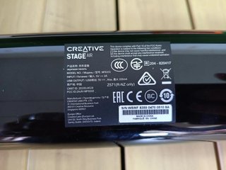 Creative Stage Air - Barra de sonido de ordenador
