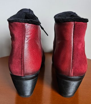 Botines Burdeos. Talla 38. Tacón 6cm