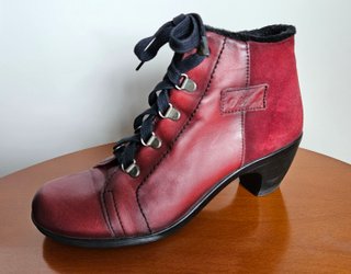 Botines Burdeos. Talla 38. Tacón 6cm