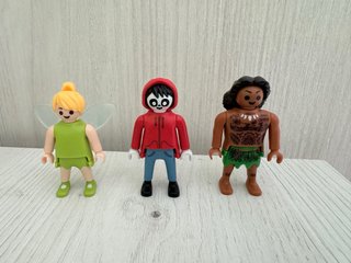 3 Figuras Playmobil Disney