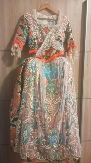 Traje de Fallera Multicolor