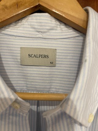 Camisa Scalpers Rayas clásica hombre