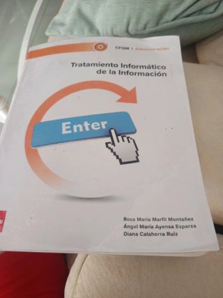 Tratamiento informático de la información, CFGM...