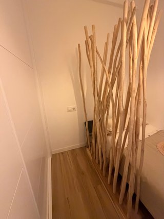 Biombo de Madera Natural