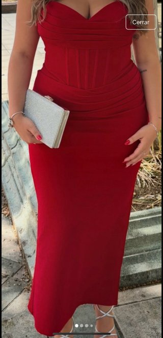 Vestido Rojo Elegante