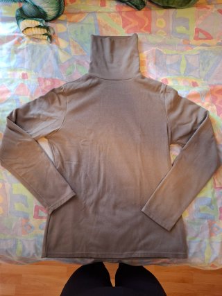 Jersey Interior Térmico de Cuello Alto Gris