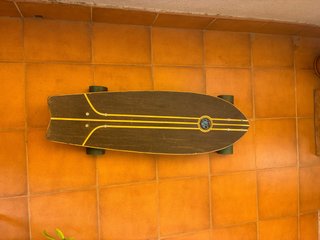 LONGBOARD OXELO VINTAGE RETRO | MADERA | RUEDAS