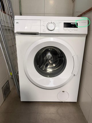Lavadora OK. OWM 6143 D 6kg