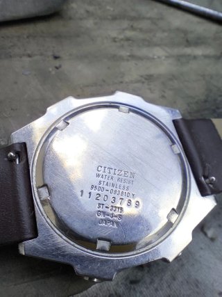 Orologio Citizen Seven Cronografo Digitale
