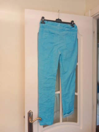 Pantalón Jogger Azulón tipo desgastado/ Nuevo