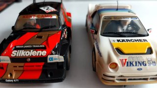 Scalextric 2 coches rallye