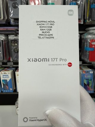 Xiaomi 17T Pro 512GB/12GB RAM NUOVO con fattura e garanzia