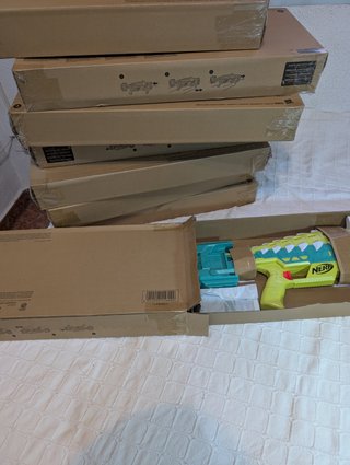 Pistola Nerf DinoSquad Rex-Rampage nueva en caja