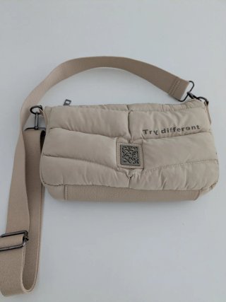 Bolso beige Try different