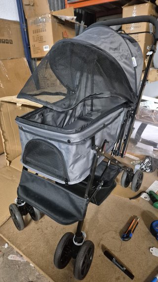 Carrito para Perro Plegable Mango Reversible Usado