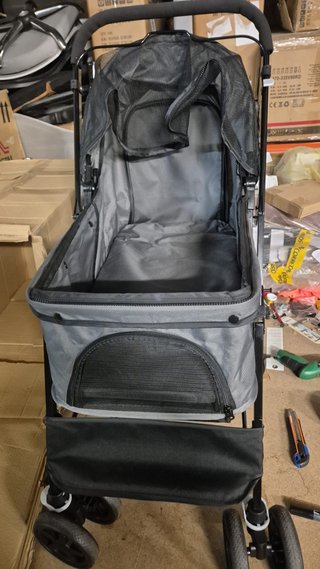Carrito para Perro Plegable Mango Reversible Usado