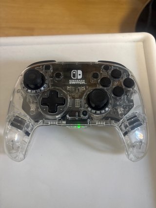 Mando Nintendo Switch Transparente