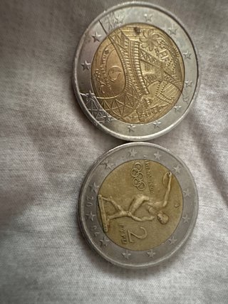 Monedas Conmemorativas Olimpiadas Atenas 2004