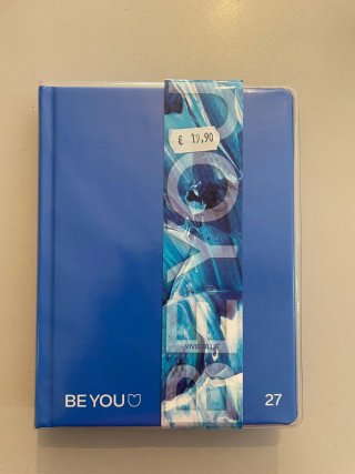 Agenda Be You 2027 Vivid Blue