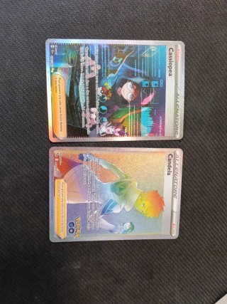 Carte Allenatore Pokemon Cassiopea e Candela