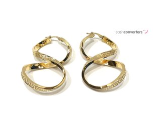 argollas oro 18k