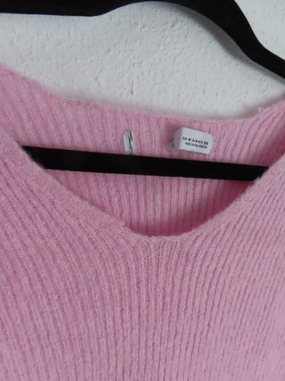 Jersey ZARA pico rosa bebé punto talla única