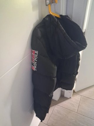 Abrigo Geographical Norway Negro - 14 años
