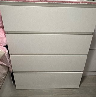 Cómoda MALM de Ikea Blanca