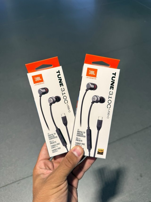 Lote de 2 Auriculares JBL Tune 310C USB‑C – In‑ear