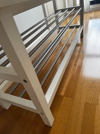 Banco zapatero IKEA blanco (TJUSIG)