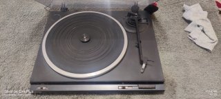 Tocadiscos Technics Negro/Plateado