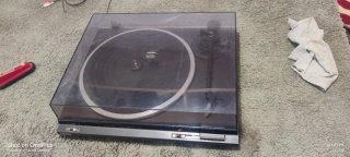 Tocadiscos Technics Negro/Plateado