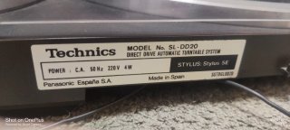Tocadiscos Technics Negro/Plateado