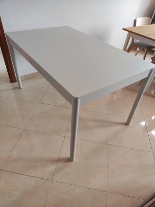 Mesa Extensible Blanca  Ikea Tondstad