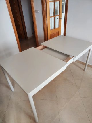 Mesa Extensible Blanca  Ikea Tondstad
