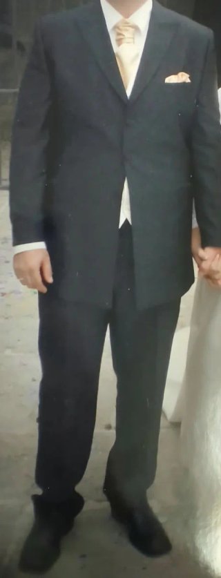 Traje de Novio Negro