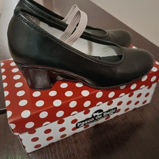 Tacones de Danza Española Niña, Talla 33