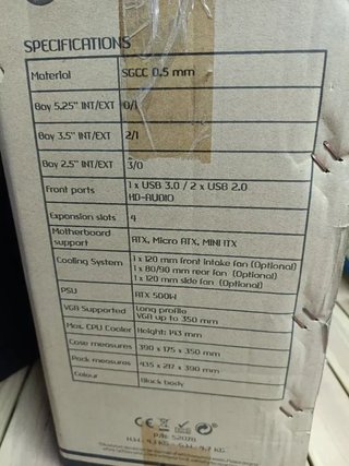 Torre PC UNYKAch Grey Rain Micro ATX