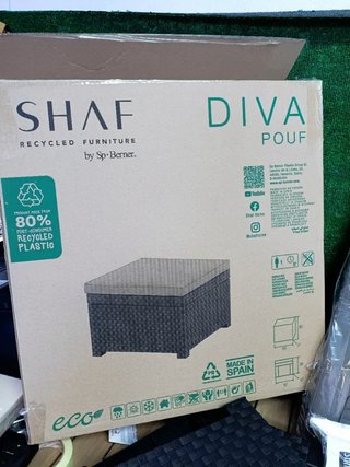 Shaf - Diva | Puff da Esterno per Mobili da Giardino