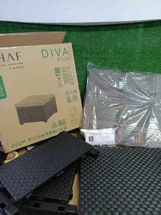 Shaf - Diva | Puff da Esterno per Mobili da Giardino
