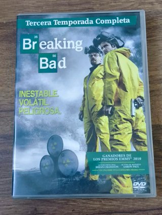 Breaking Bad - Tercera Temporada Completa DVD