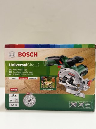 Sierra Circular a Batería Bosch UniversalCirc 12