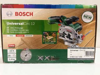 Sierra Circular a Batería Bosch UniversalCirc 12