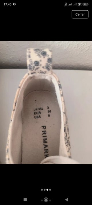 Zapatillas con Estampado Floral
