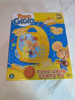 Juguete Topo Gigio Canta Tu. Totalmente nuevo.