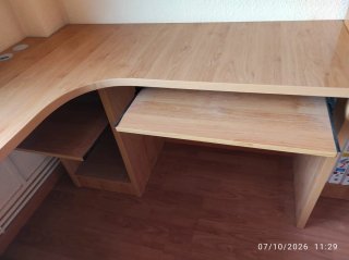 Cama nido con escritorio + colchón alta gama