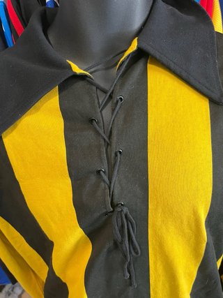 Camiseta Real Zaragoza Rayas Amarillas y Negras