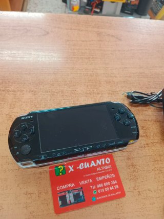 CONSOLA SONY PSP 3004 NERA CON CARICATORE