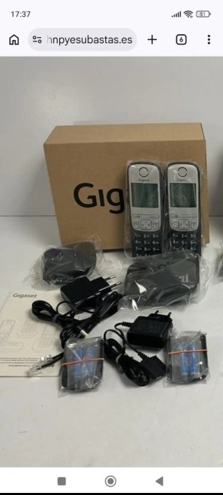 Teléfono Inalámbrico Gigaset (Dúo)